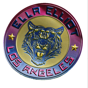Round TPU Badge Heat Transfers