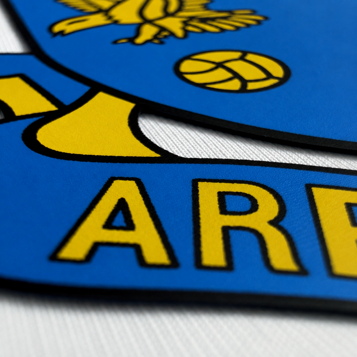 Single Layer Silicone Logo Patches With Base