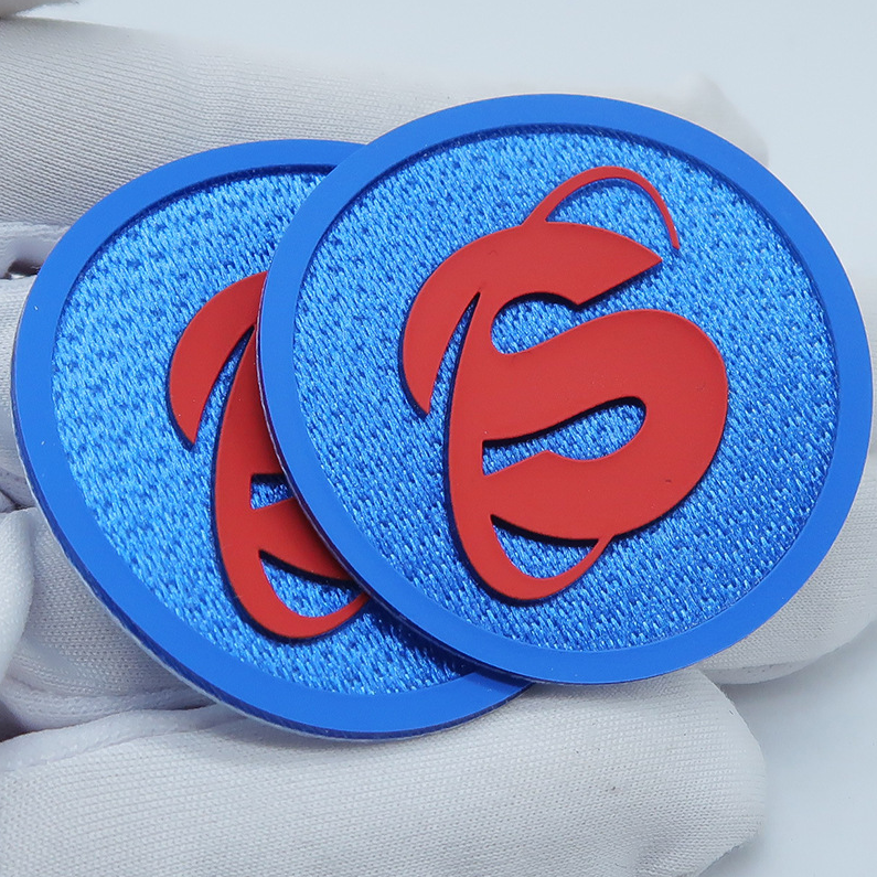 Tatami Texture Silicone Logo Patches