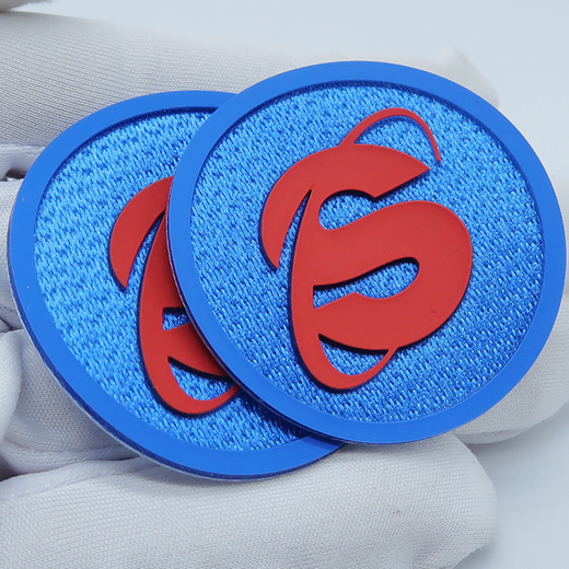 Tatami Texture Silicone Logo Patches