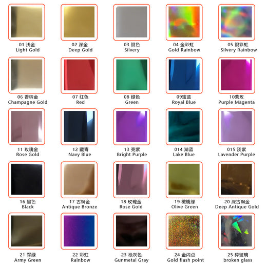 Holographic HTV Transfers