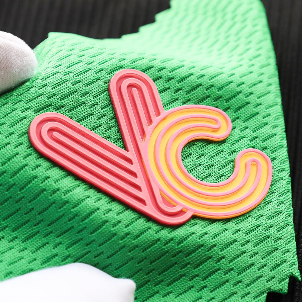 Double Layer Silicone Logo Patches