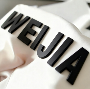 Thick Silicone Logo Transfers