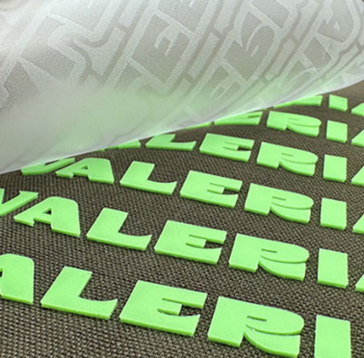 Thick Silicone Logo Transfers