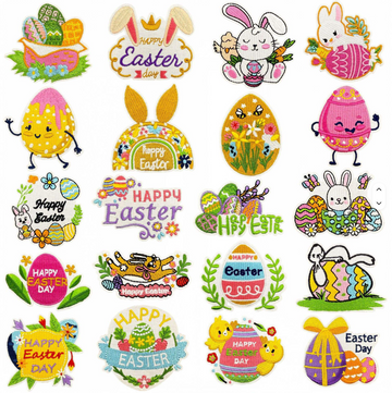 Custom Flat Embroidery Patches