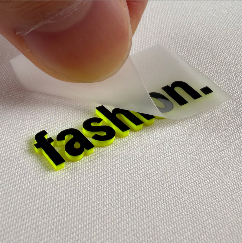 Single Layer Silicone Logo Patches