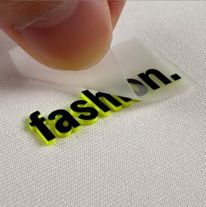 Raised Silicone Letter Transfers