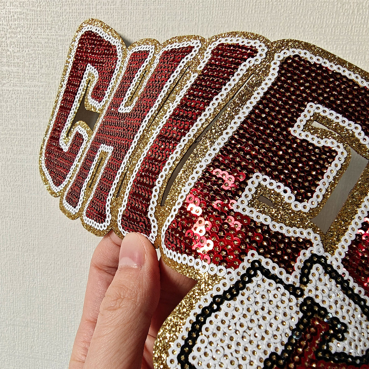 Sequin Embroidery Patches