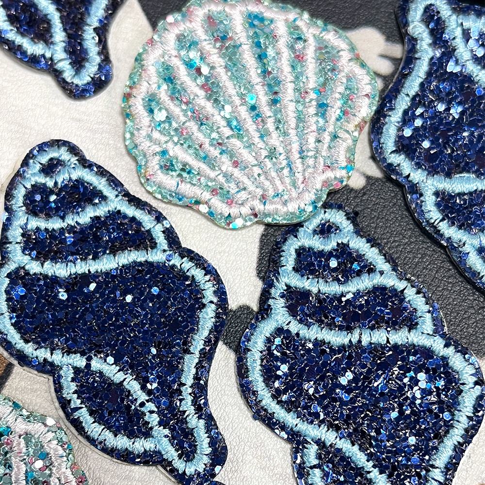 Glitter Embroidery Patches