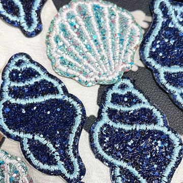Glitter Embroidery Patches