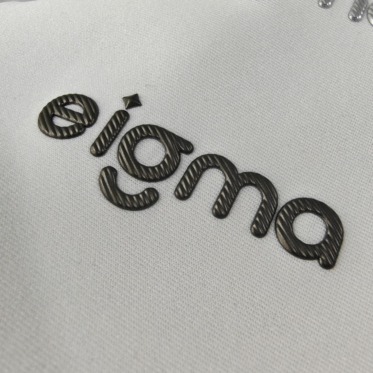 Textured Silicone Logo Patches