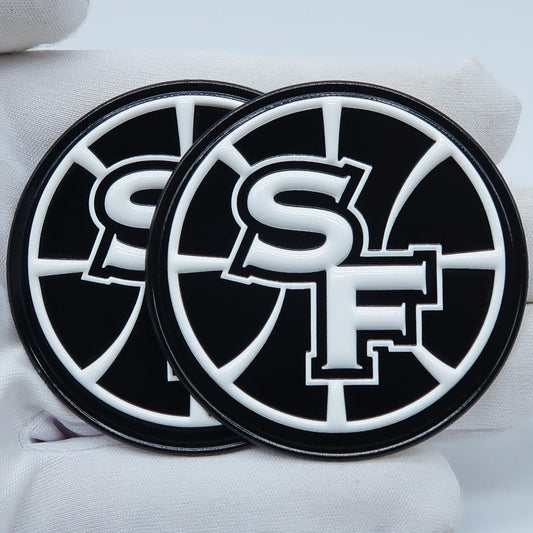 Black & White TPU Logo Transfers