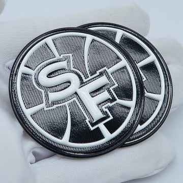 Black & White TPU Logo Transfers