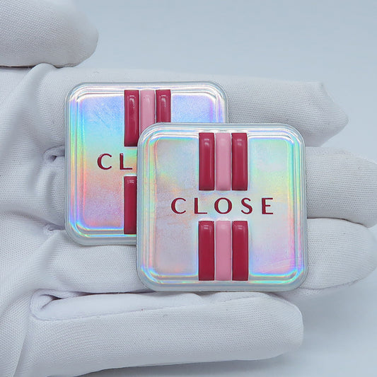 Iridescent TPU Logo Transfers