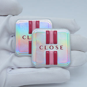 Iridescent TPU Logo Transfers