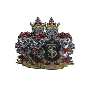 Metallic TPU Crest Logo Transfers