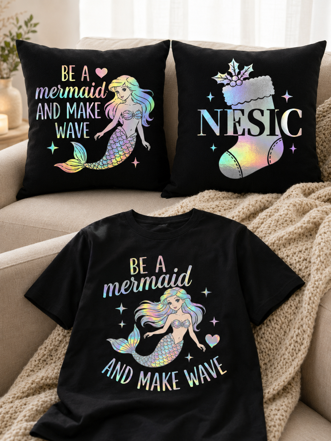 Holographic HTV Transfers