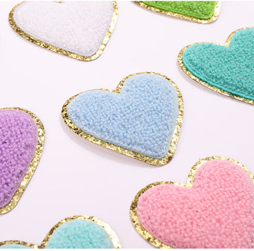 Custom Glitter Chenille Patches