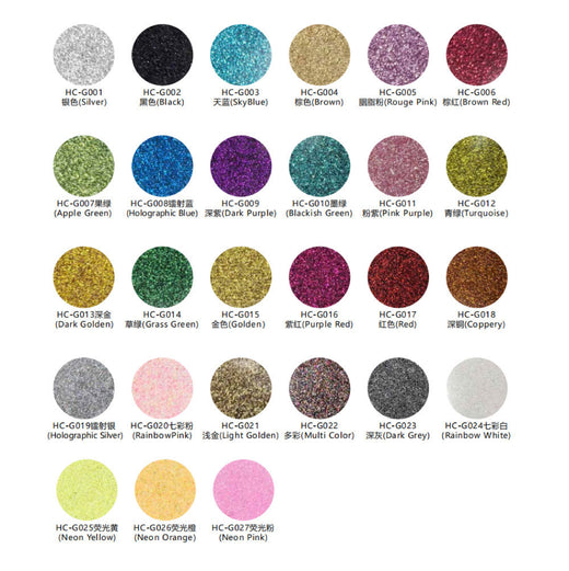 Glitter HTV Transfers
